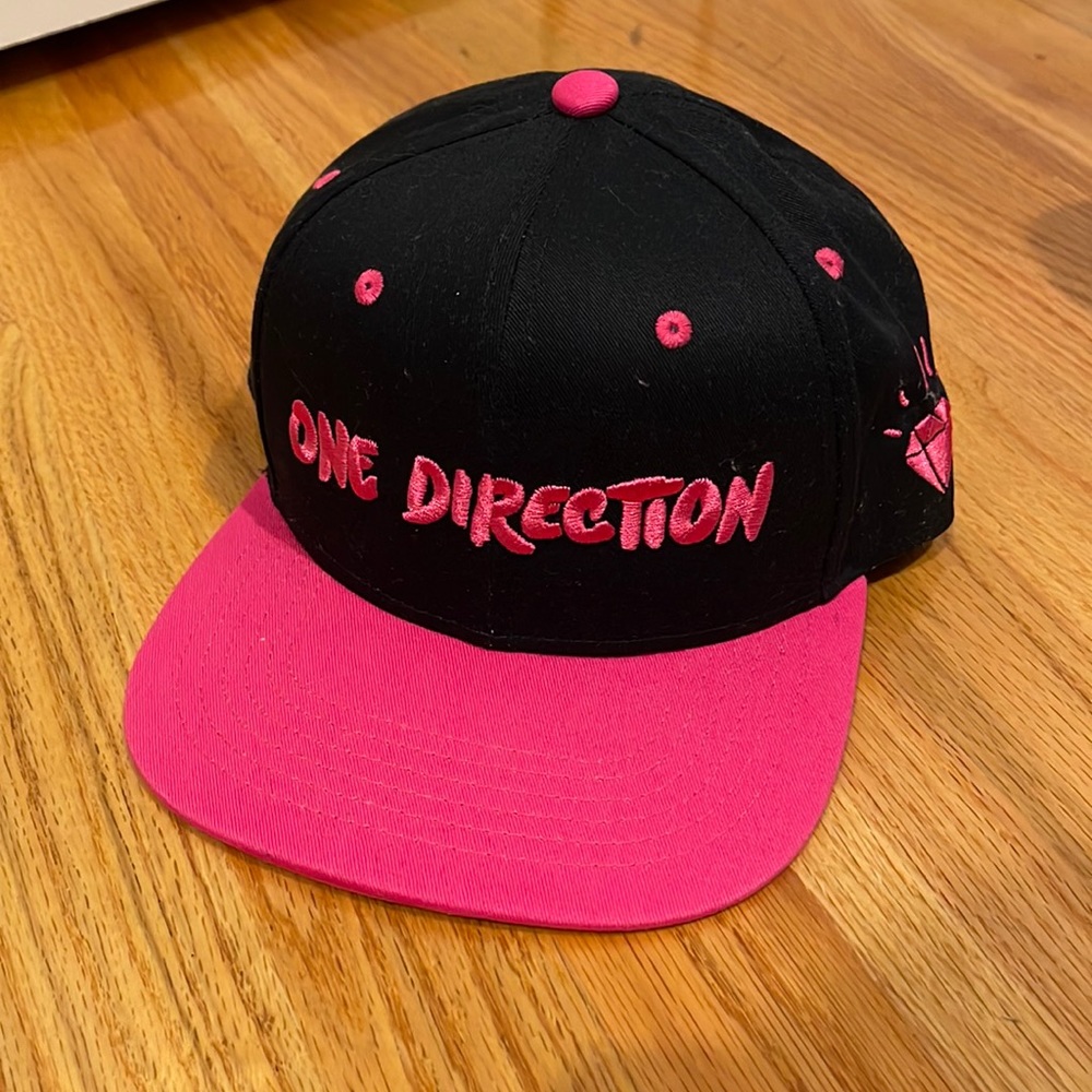 on direction flat brim snapback hat